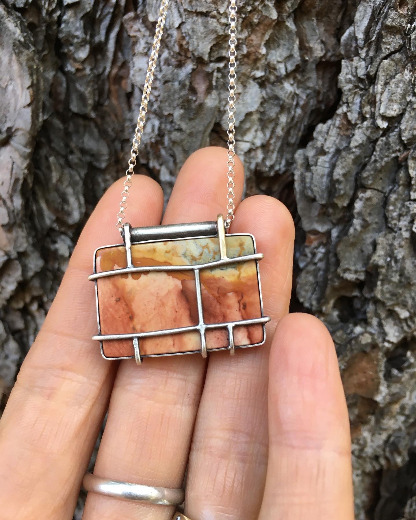 Picture Jasper Necklace
