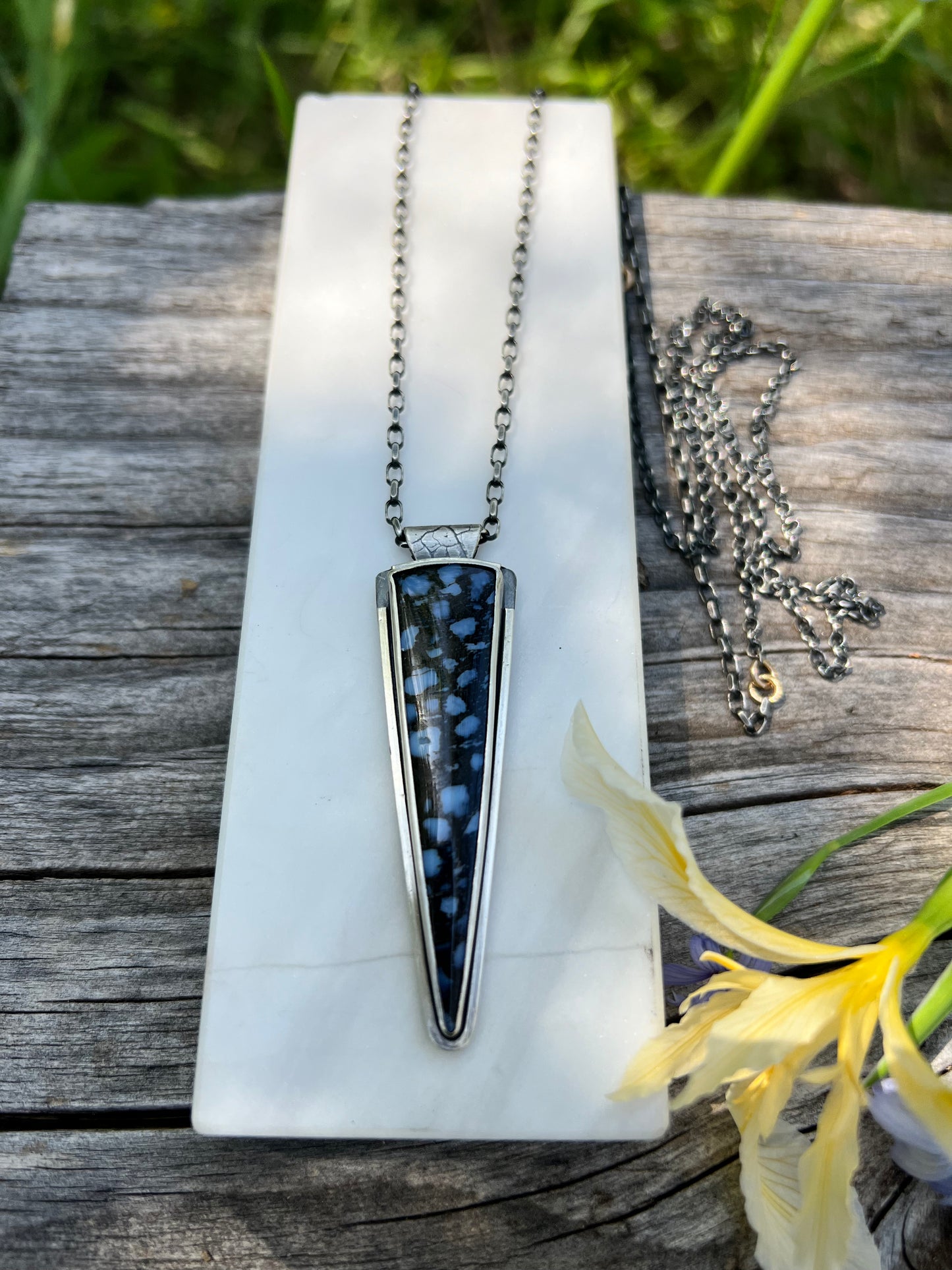 Petrified Palm Necklace