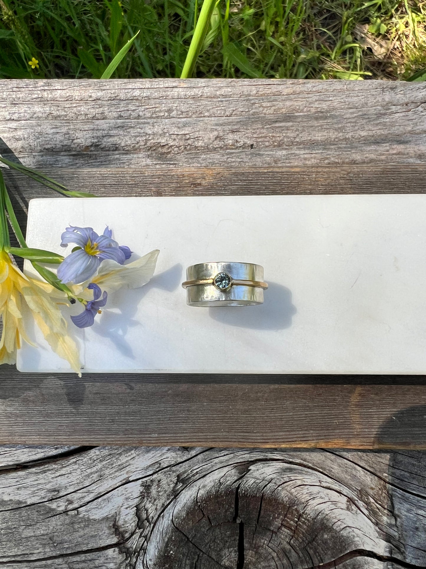 Montana Sapphire Belted Ring