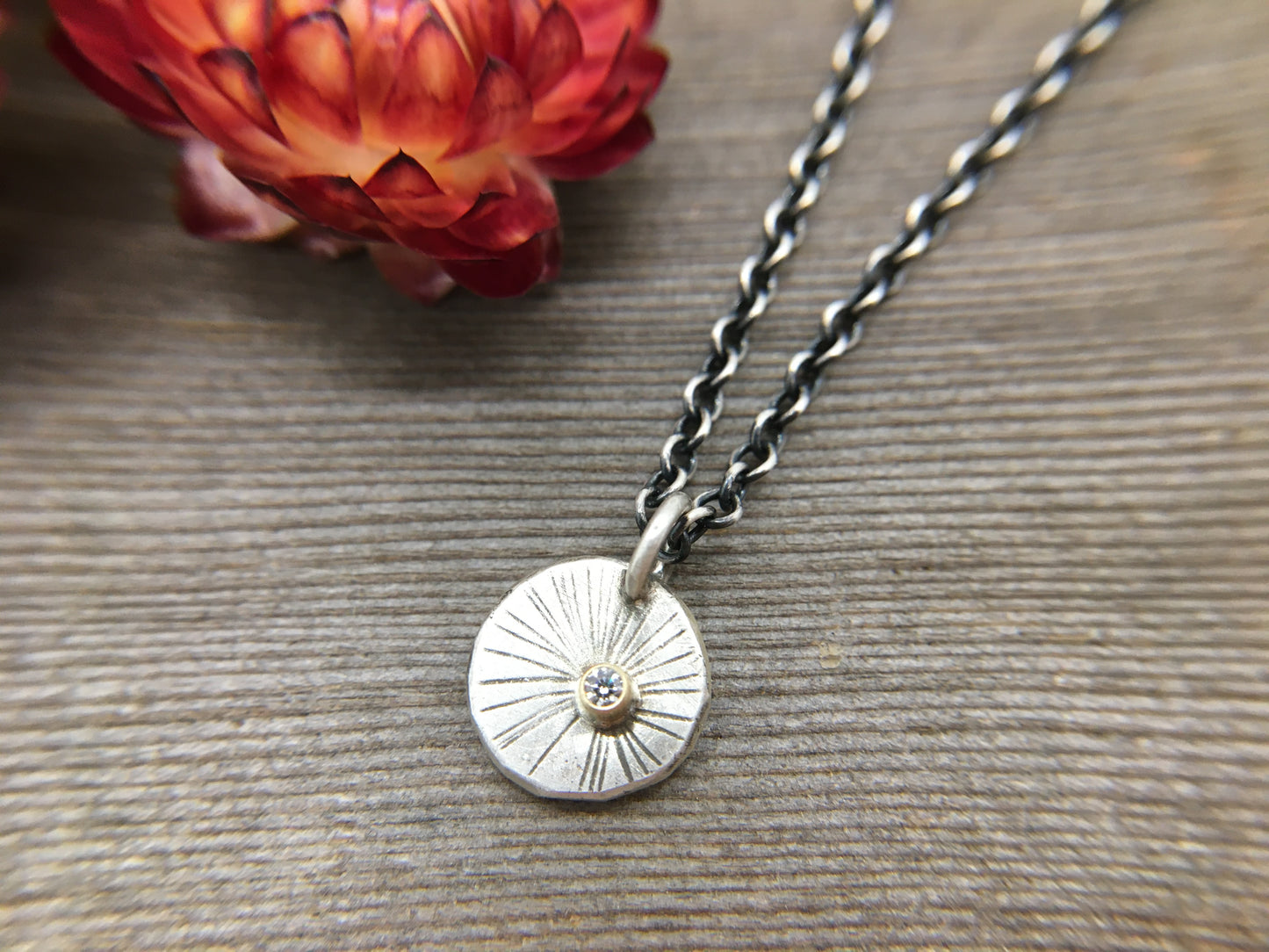 Diamond Star Seed Necklace