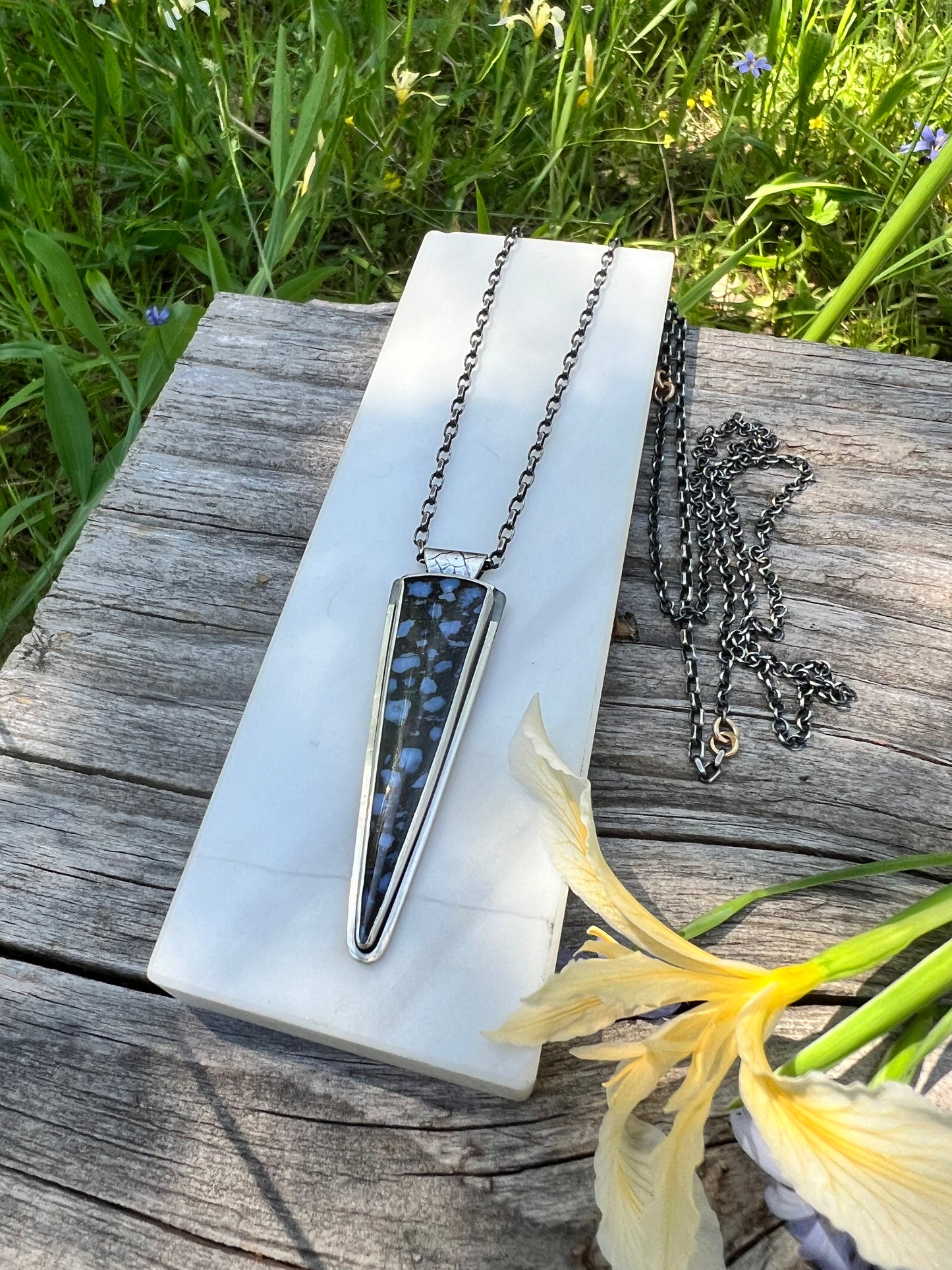 Petrified Palm Necklace