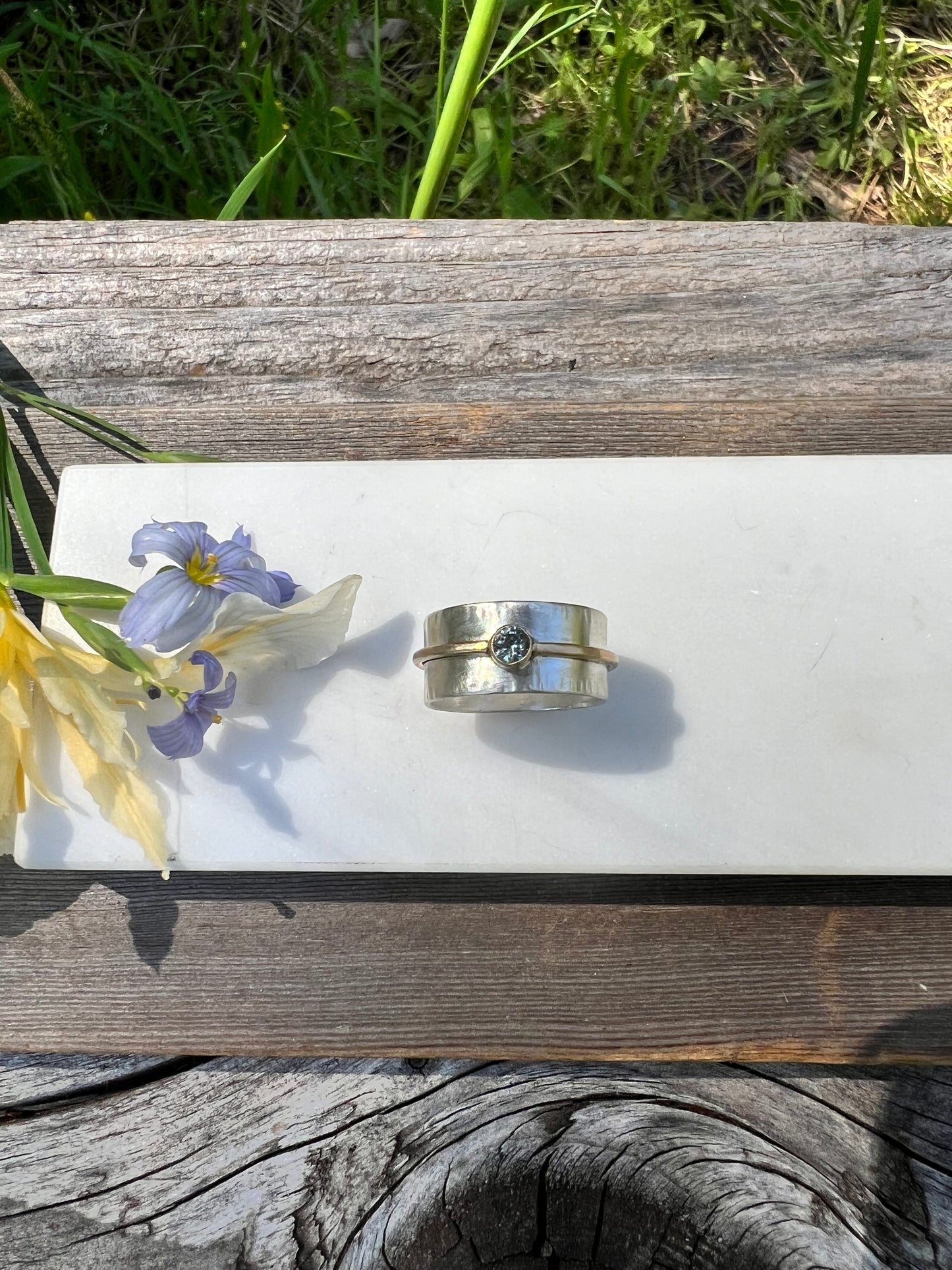 Montana Sapphire Belted Ring