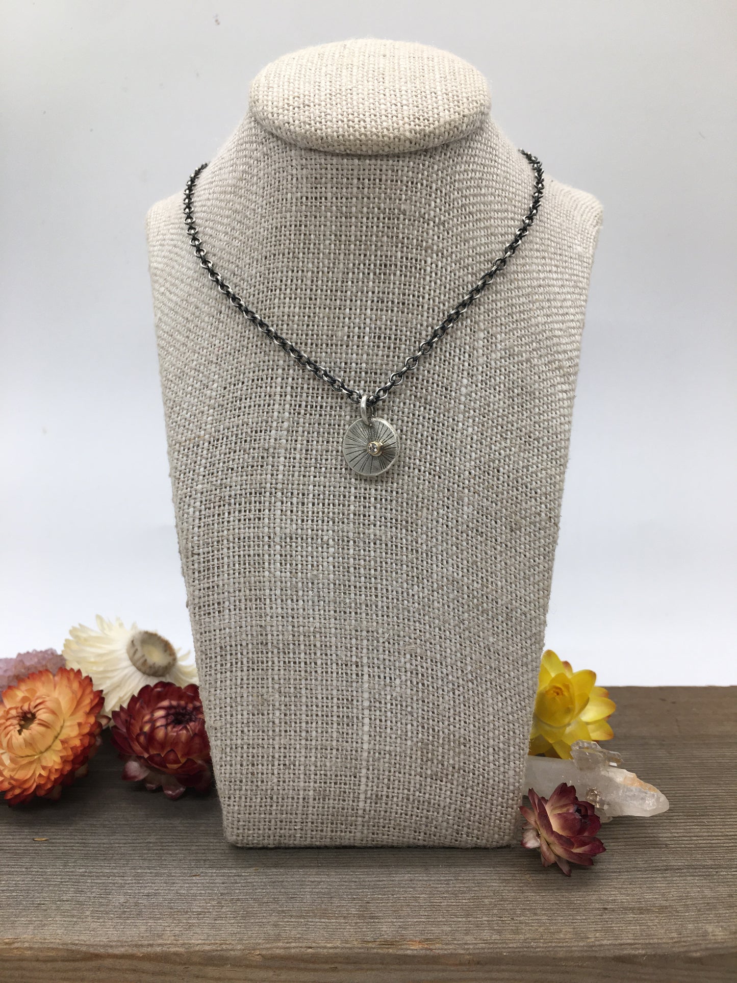 Diamond Star Seed Necklace