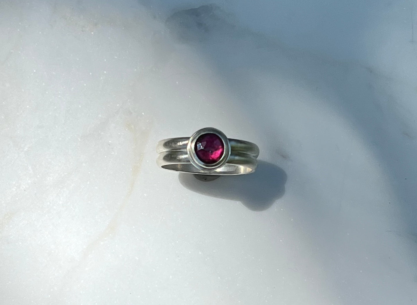 Pink Tourmaline Ring