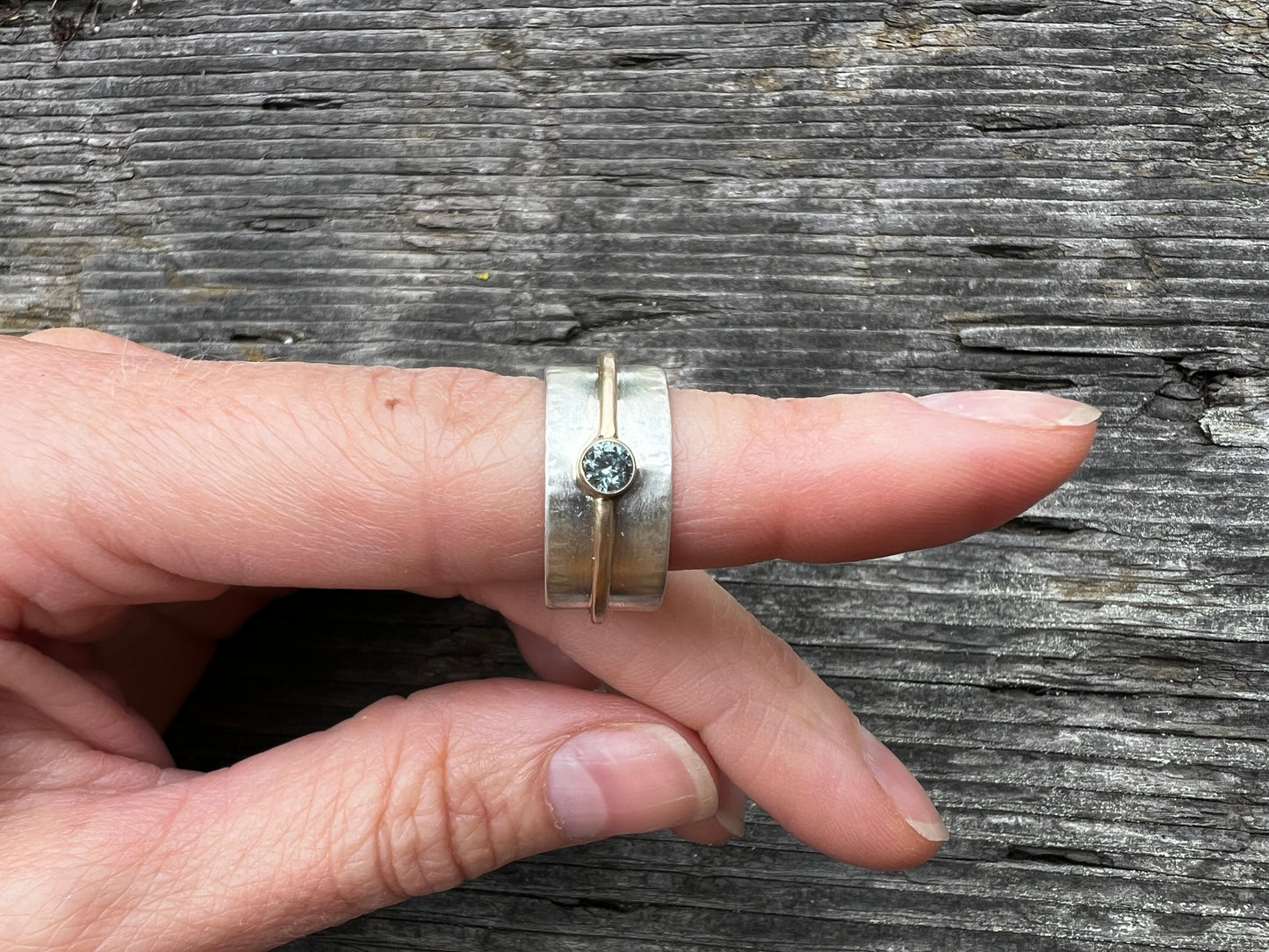 Montana Sapphire Belted Ring